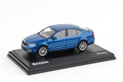 Škoda Octavia III (2012) 1:43 - Modrá Race Metalíza