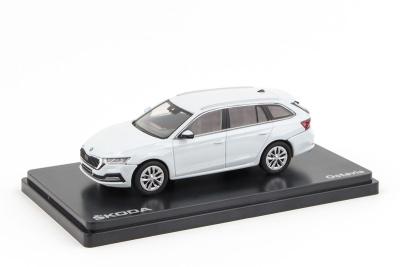 Škoda Octavia IV Combi (2020) 1:43 - Bílá Moon Metalíza