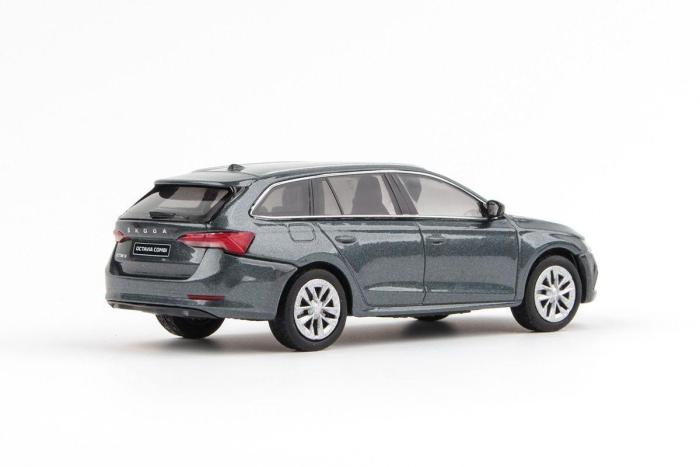Škoda Octavia IV Combi (2020) 1:43 - Šedá Quartz Metalíza