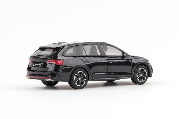 Škoda Octavia IV Combi RS (2020) 1:43 - Černá Magic Metalíza