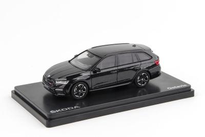 Škoda Octavia IV Combi RS (2020) 1:43 - Černá Magic Metalíza