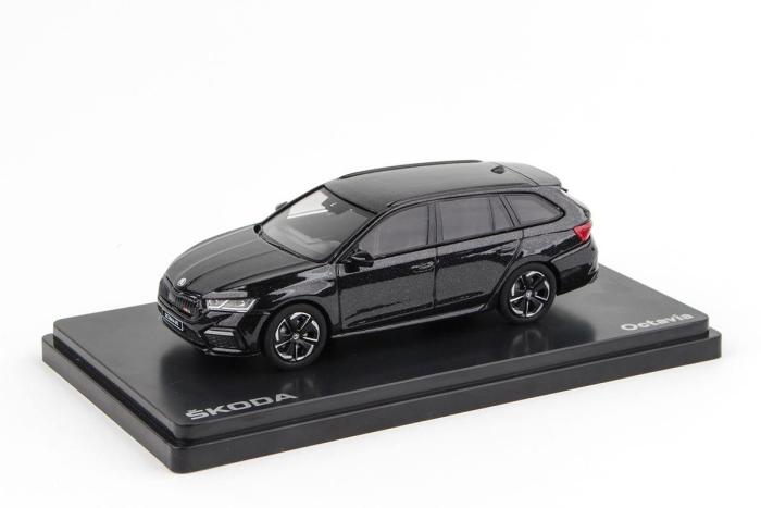 Škoda Octavia IV Combi RS (2020) 1:43 - Černá Magic Metalíza
