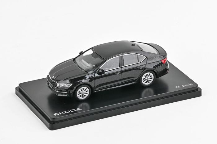 Škoda Octavia IV FL (2024) 1:43 - Černá Magic Metalíza