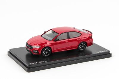Škoda Octavia IV RS (2020) 1:43 - Červená Velvet Metalíza