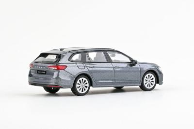 Škoda Superb IV Combi (2023) 1:43 - Šedá Graphite Metalíza