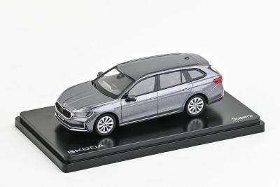 Škoda Superb IV Combi (2023) 1:43 - Šedá Graphite Metalíza