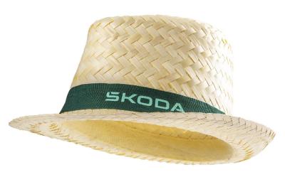 Slaměný klobouk ŠKODA