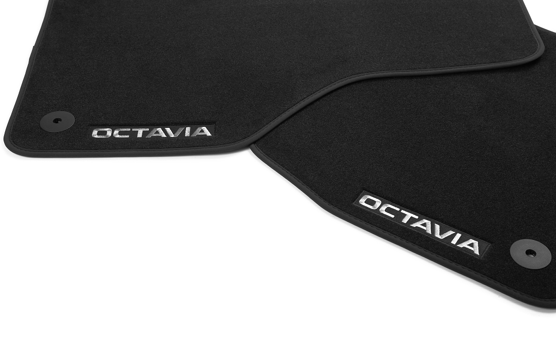 Textilní koberce Prestige ŠKODA Octavia III přední a zadní