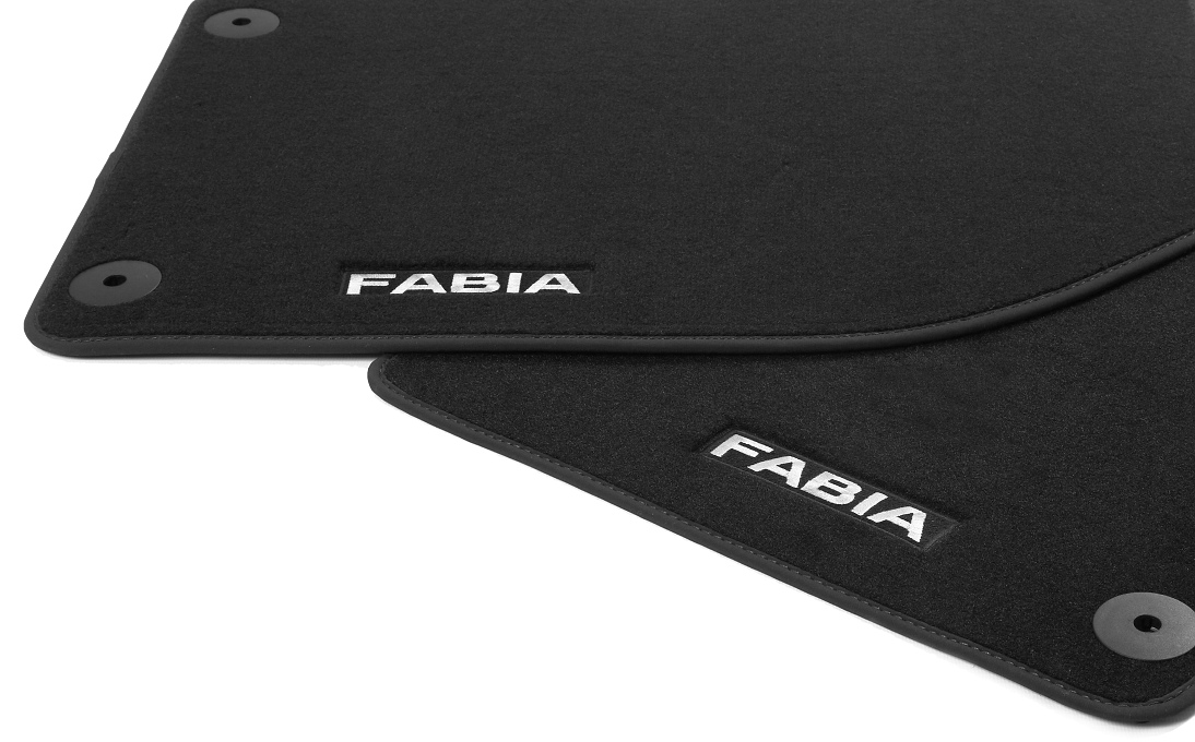 Textilní koberce Standard ŠKODA Fabia III přední a zadní
