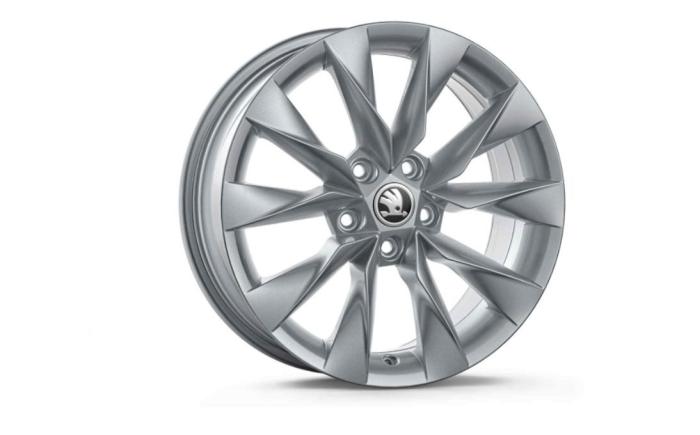 17" alu kolo Crystal - stříbrná