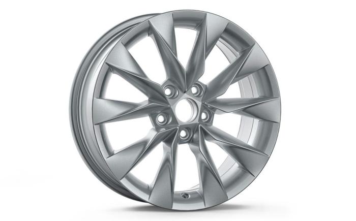 17" alu kolo Crystal - stříbrná ŠKODA