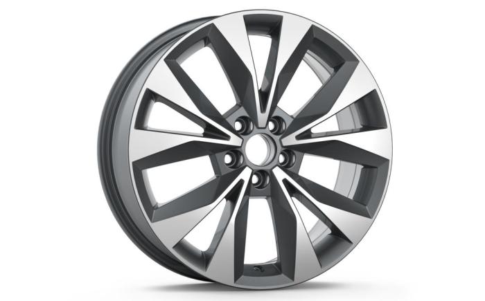 17" alu kolo Geneva - antracit ŠKODA
