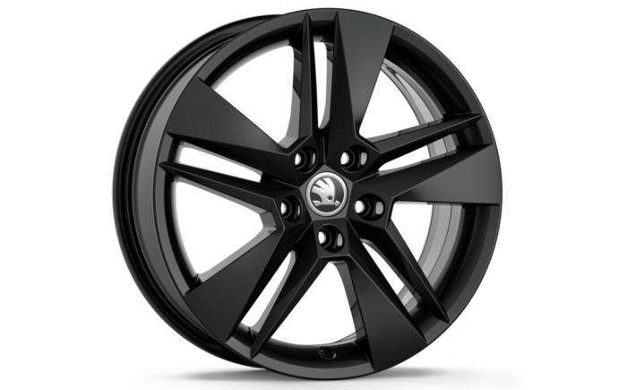 17" alu kolo Markab - černá ŠKODA