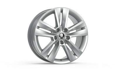 Náhled 17" alu kolo Mytikas - stříbrná ŠKODA