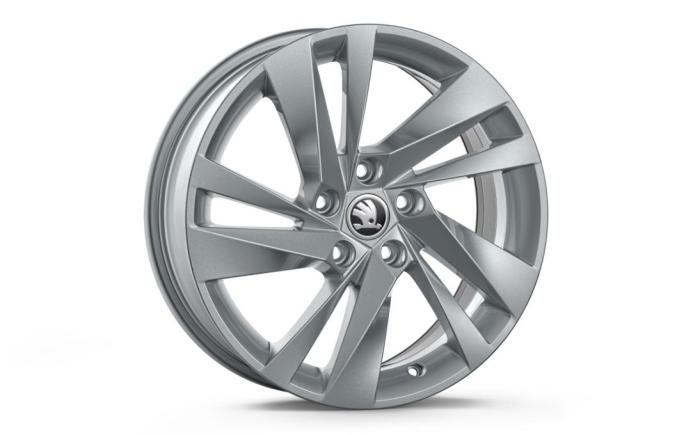 17" alu kolo Nevis - stříbrná ŠKODA