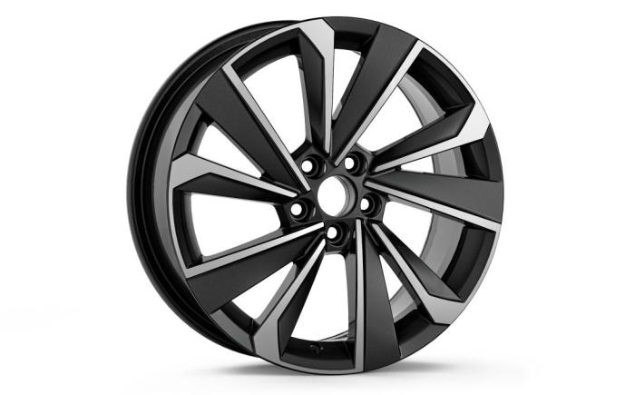17" alu kolo Riegel - černá ŠKODA