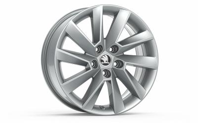 Náhled 17" alu kolo Stratos - stříbrná ŠKODA