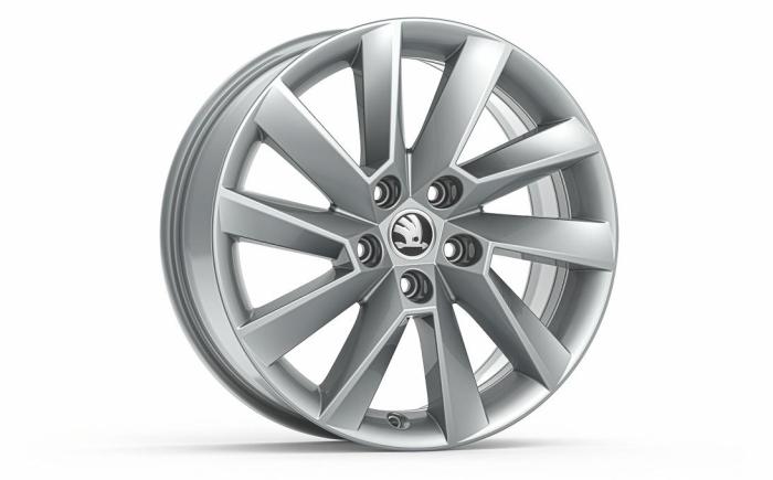 17" alu kolo Stratos - stříbrná ŠKODA