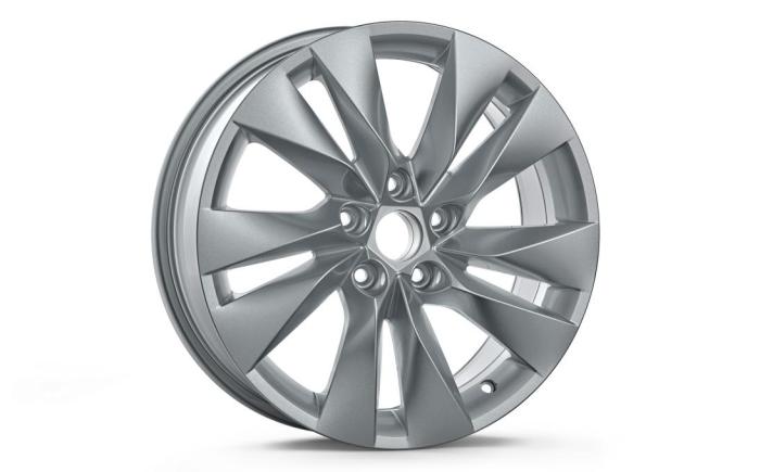 17" alu kolo Trifid - stříbrná ŠKODA