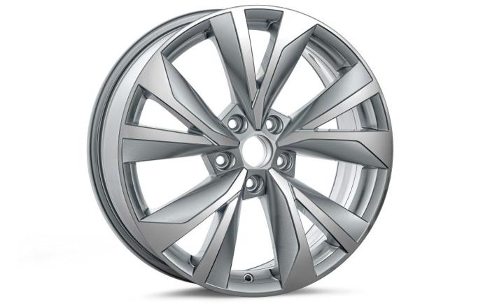 18" alu kolo Corvus - stříbrná ŠKODA