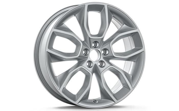 18" alu kolo Crater - stříbrná ŠKODA