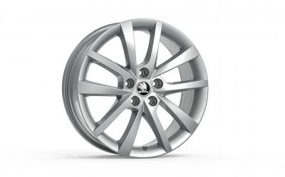 Náhled 18" alu kolo Elbrus - stříbrná ŠKODA