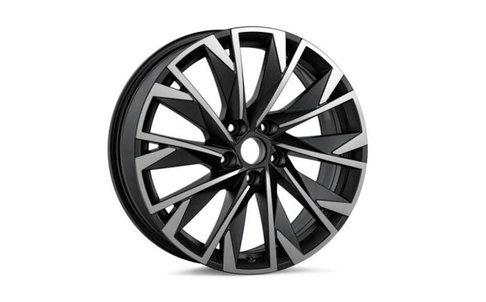 18" alu kolo Hydrus - černá matná ŠKODA