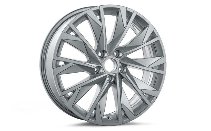 18" alu kolo Hydrus - stříbrná ŠKODA