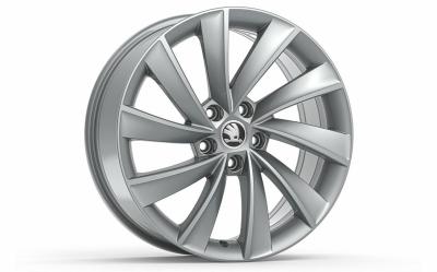 Náhled 18" alu kolo Pegasus - stříbrná ŠKODA