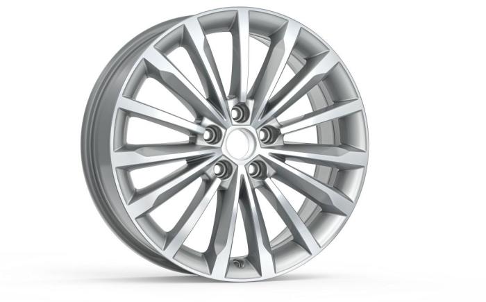 18" alu kolo Trinity - stříbrná ŠKODA