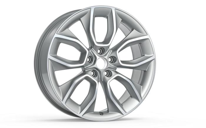 19" alu kolo Crater - stříbrná ŠKODA