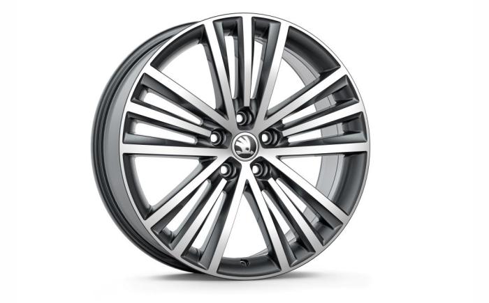 19" alu kolo Sirius - stříbrná ŠKODA
