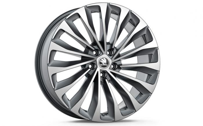 20" Alu kolo Asterion antracit