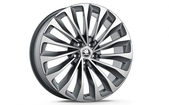 20" Alu kolo Asterion antracit