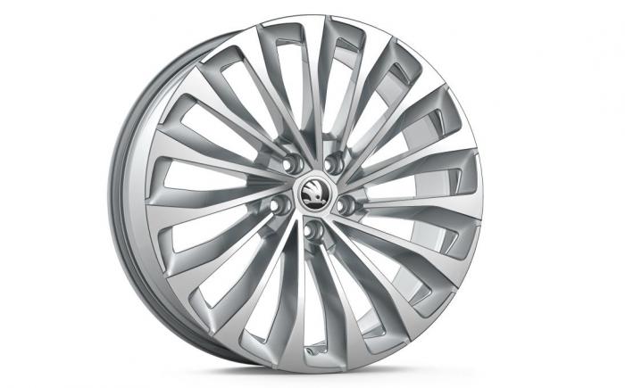 20" Alu kolo Asterion stříbrná