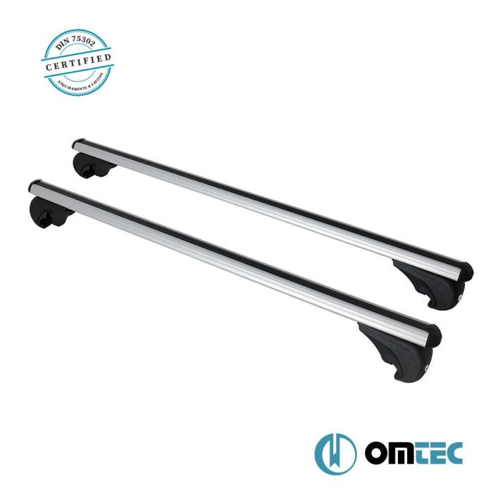 Bold Bar příčníky M - stříbrné 2 ks OMTEC