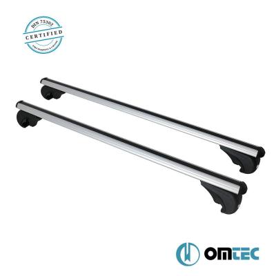 Bold Bar příčníky XXL - stříbrné 2 ks OMTEC