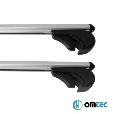Bold Bar příčníky XXL - stříbrné 2 ks OMTEC