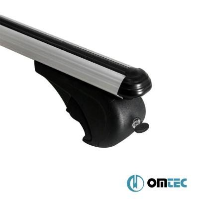 Bold Bar příčníky XXL - stříbrné 2 ks OMTEC