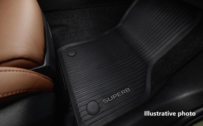 Celoroční koberce ŠKODA Superb IV přední a zadní