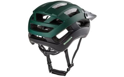 Cyklistická helma MTB L/XL emerald ŠKODA