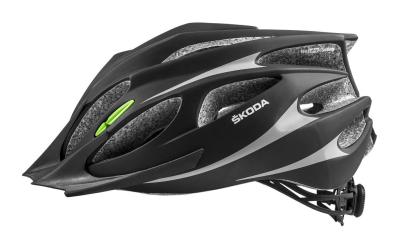 Náhled Cyklistická helma černá L/XL ŠKODA