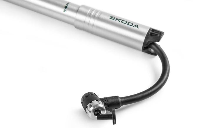 Cyklistická pumpička ŠKODA