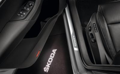 Náhled Dekorativní prahové lišty ŠKODA Karoq