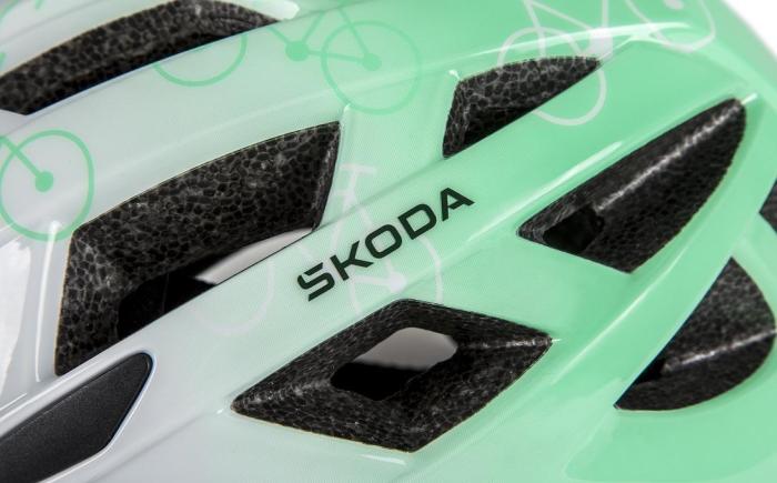 Dětská cyklistická helma ŠKODA