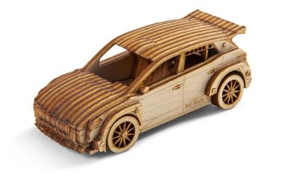 Náhled Dřevěný model ŠKODA Fabia RS Rally2