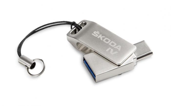 Duální USB 32 GB iV ŠKODA