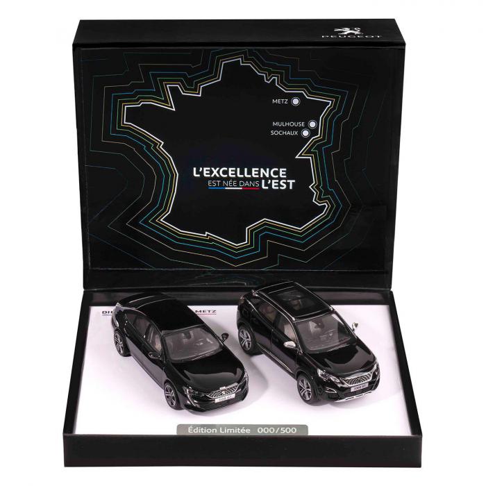 Peugeot Duo box modely 508 & 3008 GT 1:43