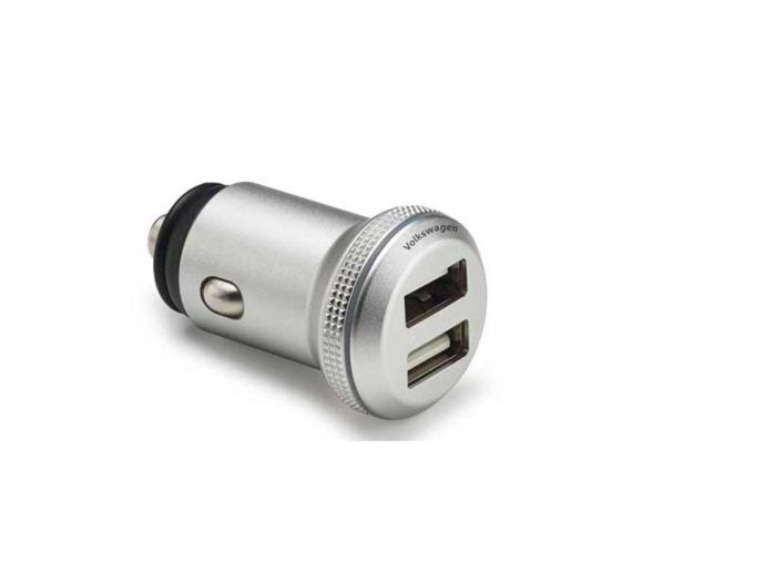 Dvojitý USB nabíjecí adaptér 2x2,4A Volkswagen