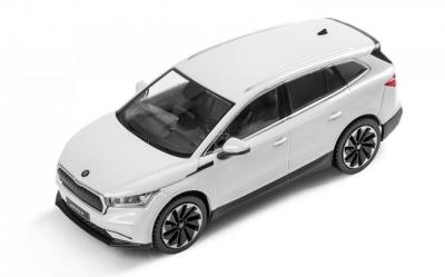 Náhled Model Enyaq iV 1:43 - BÍLÁ MOON